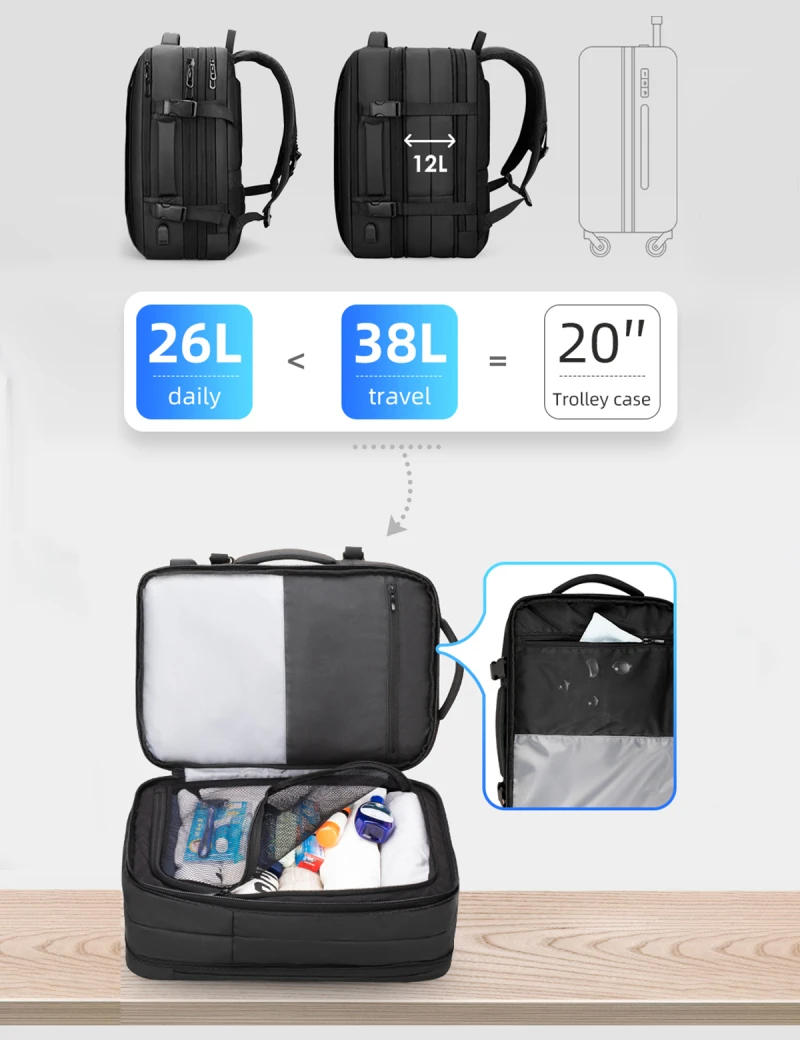 All-day Backpack Mark Ryden Infinity Rain