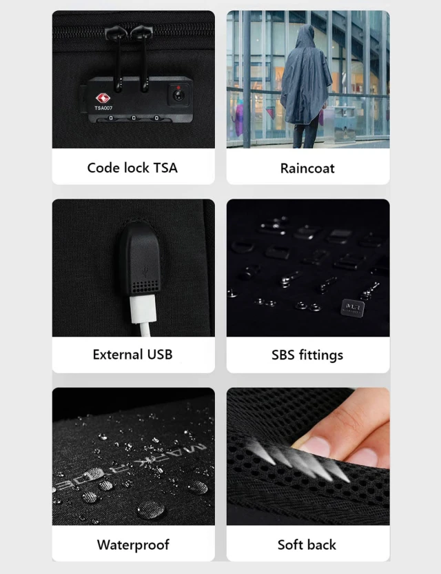 Backpack Mark Ryden Rock Rain