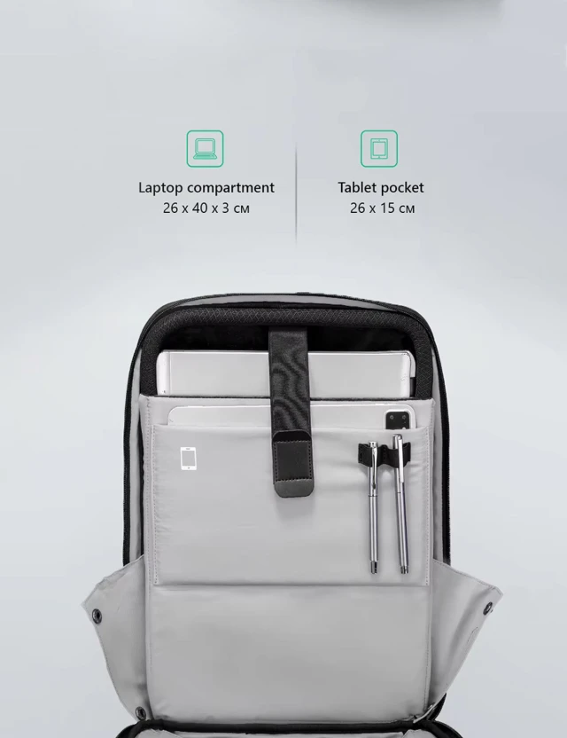 Backpack Mark Ryden Polycom Grey