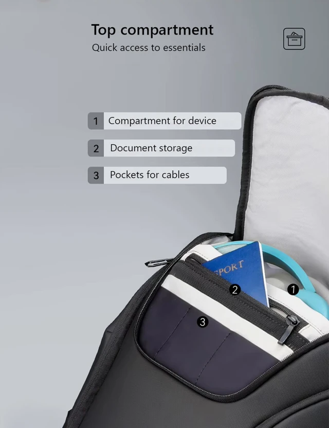 Backpack Mark Ryden Polycom Grey