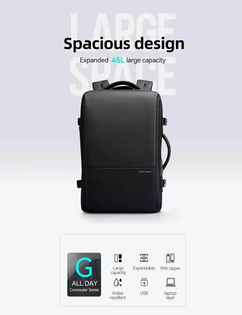 All Day Backpack Mark Ryden Stark Black