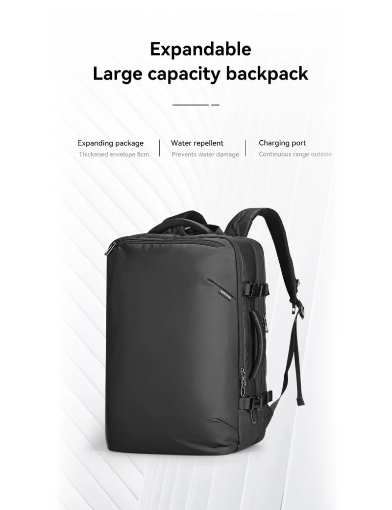 Business Travel Backpack Mark Ryden Expanse Black