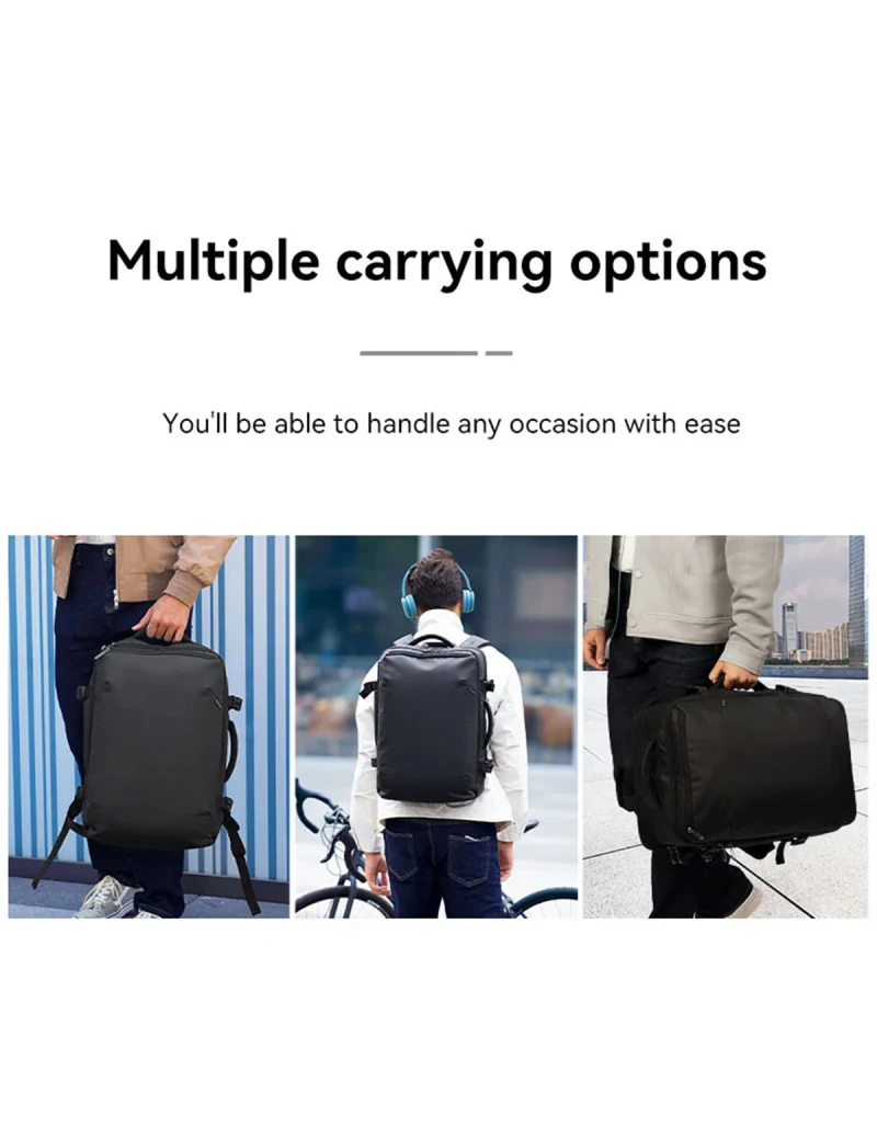 Business Travel Backpack Mark Ryden Expanse Black