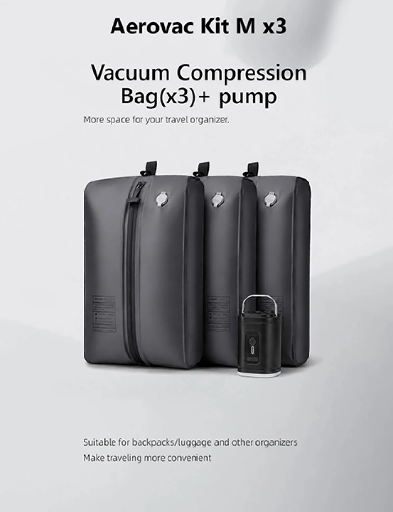 Vacuum Organizer Bundle Aerovac Kit M X3