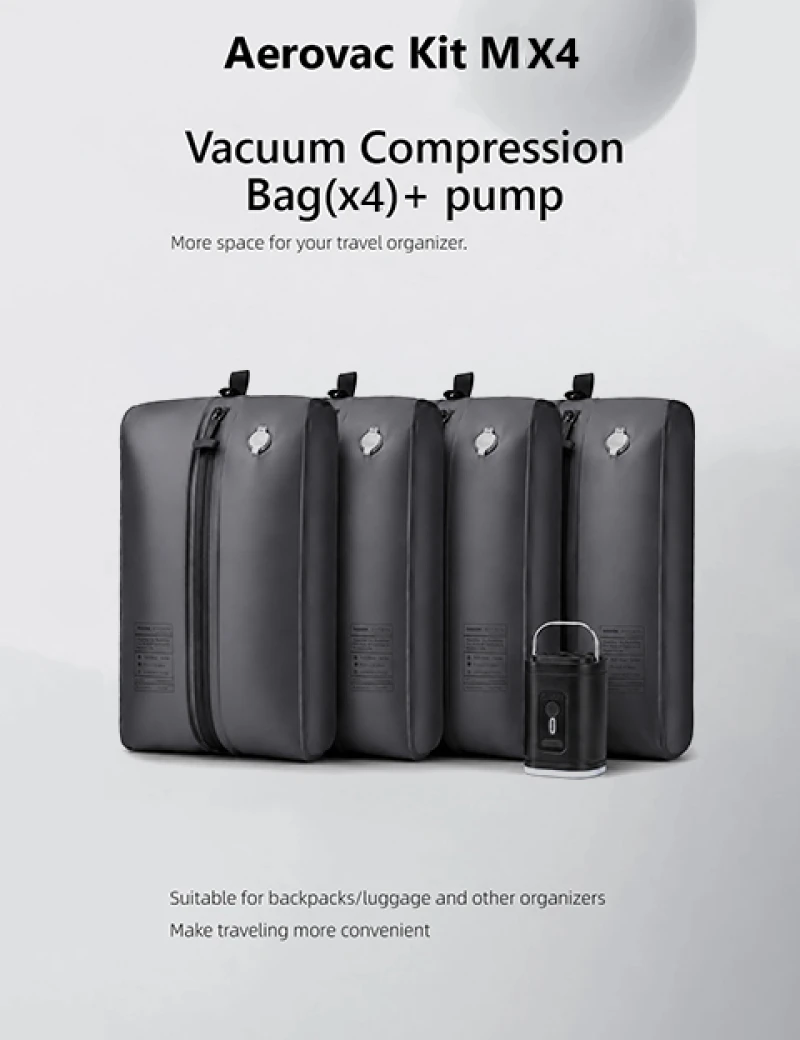 Vacuum Organizer Bundle Aerovac Kit M X4