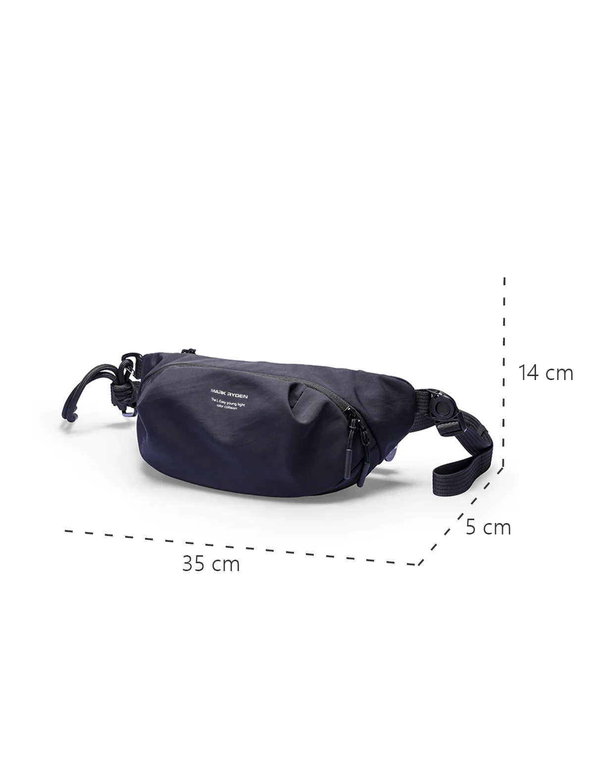 Light Line Single shoulder bag Mark Ryden Glide Dark-blue size