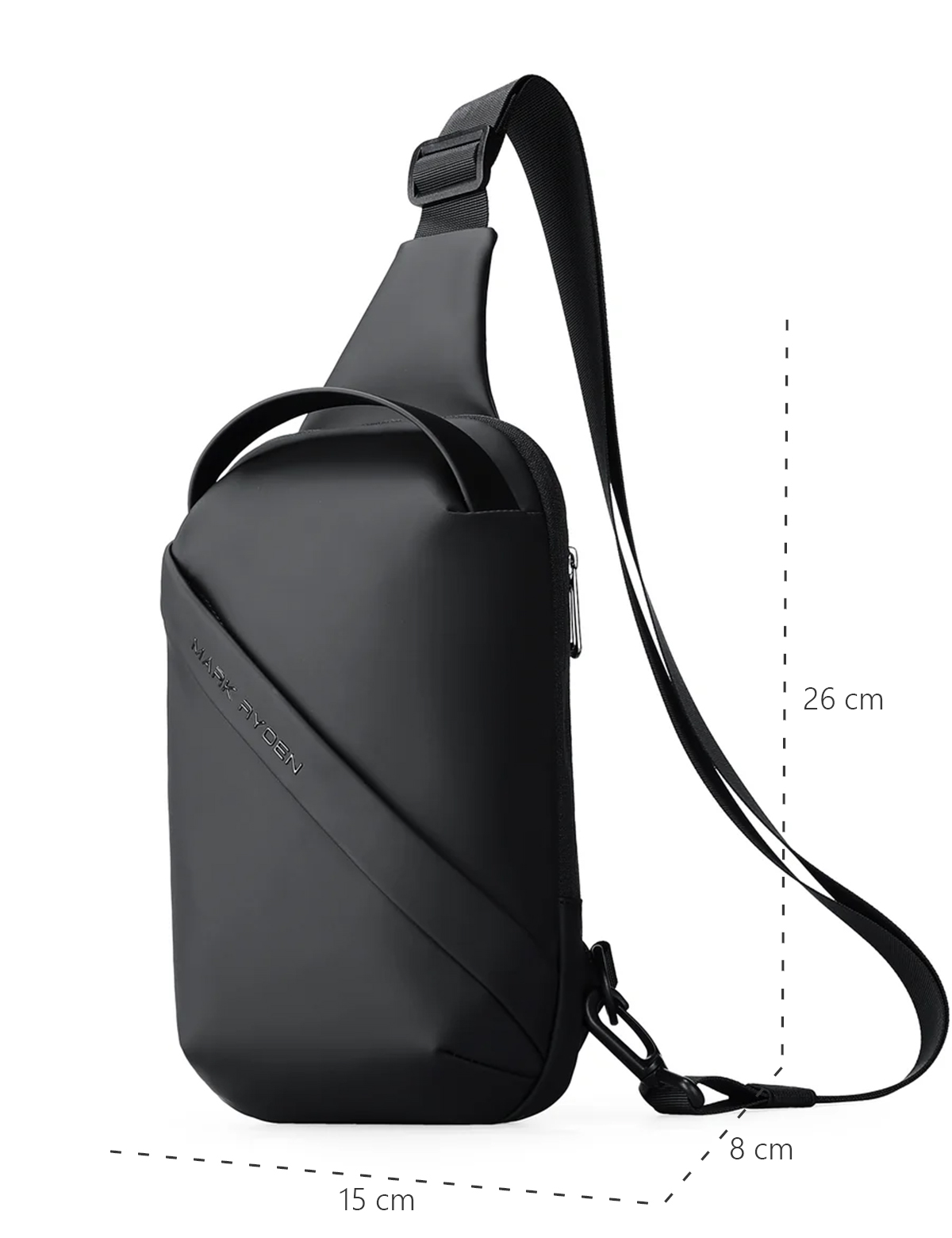 Backpack with one strap Mark Ryden Corsair Black size