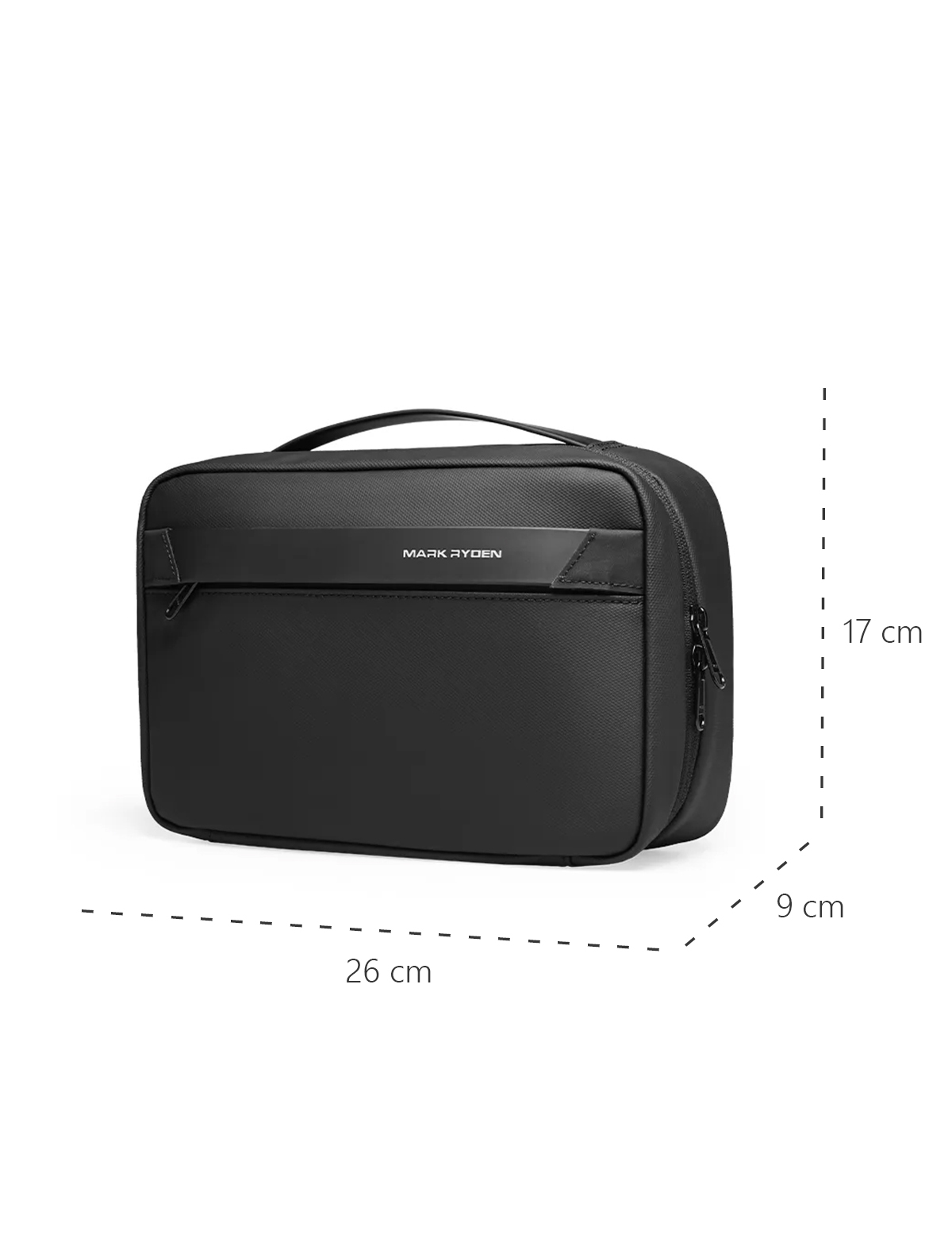 Travel Toiletry Bag Kubo MR86 Black size