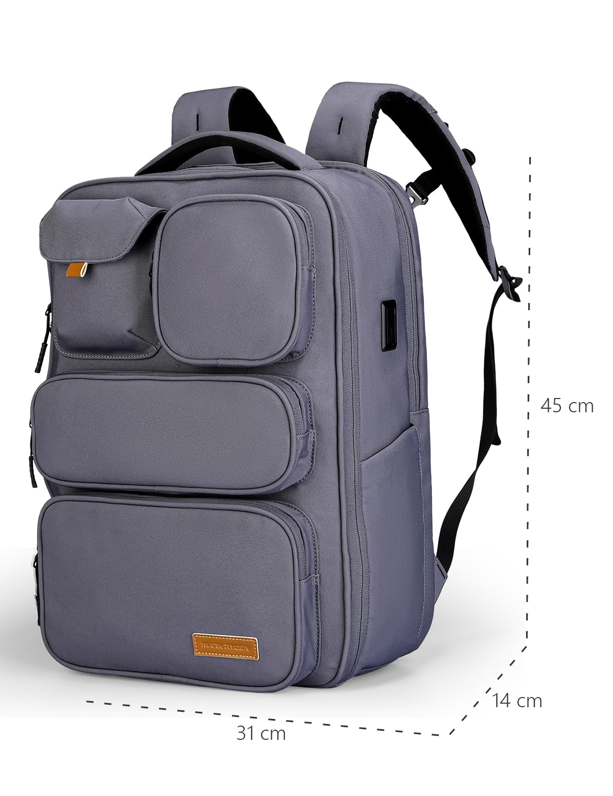 All Day Backpack Mark Ryden Tetris Gray size